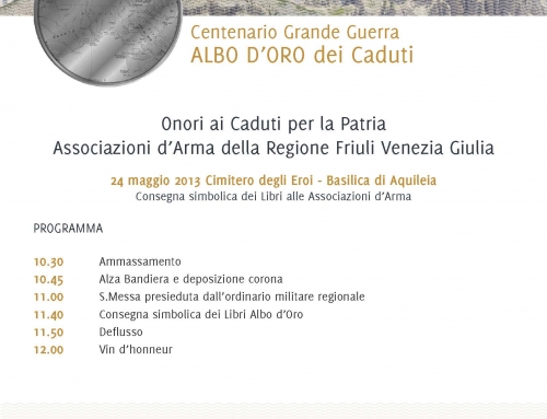 Cerimonia di Aquileia, PROGRAMMA