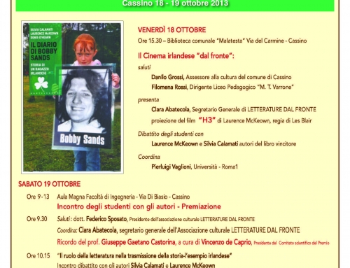 PREMIAZIONE, ottobre 2013